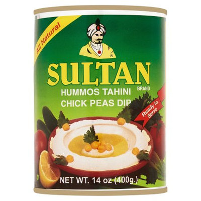 Ziyad Brothers Importing Sultan, Hummus Tahini, 14 Oz (Pack Of 24)