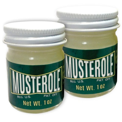Johnson Smith Co (Set/2) Musterole Ointment - Natural Congestion Relief & Aching Muscle Aid