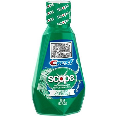 Scope Mouthwash 1.2 Ounces Original Mint 4 Pack