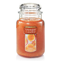 Yankee Candle Honey Clementine 22-oz. Candle Jar, Med Orange