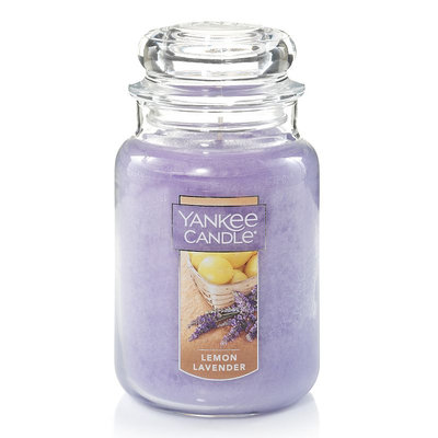 Yankee Candle Lemon Lavender 22-oz. Candle Jar, Lt Purple