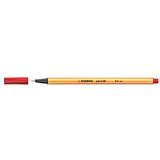 Stabilo Point 88 Fineliner Pens, Red