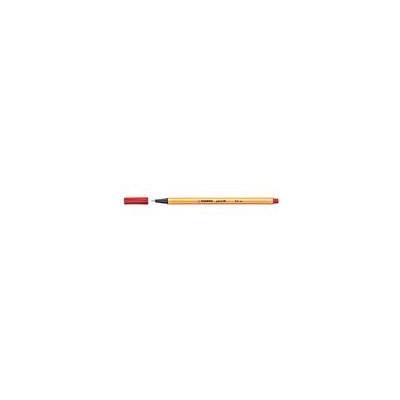 Stabilo Point 88 Fineliner Pens, Red
