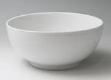 Royal Copenhagen White Fluted Plain 7 Serving Bowl