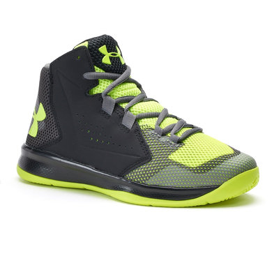 Under Armour Torch Fade Mid Preschool Boys' Basketball Shoes, Size: 13, Oxford