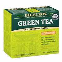 Bigelow Tea Organic Green Tea Decaffeinated 40 Tea Bags