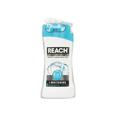 Reach Complete Care 8 In 1 + Whitening Rinse Mint - 32 oz.