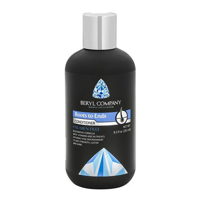 Beryl Roots to Ends Conditioner - Paraben Free - with Vitamin E to protect hair from damage and Wheat Protein to fortify and moisturize hair - No Animal Testing