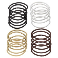 Brown Hair Tie Set, Women's