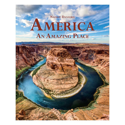 America An Amazing Place Book, Blue