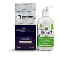'Element' 10 Fl. Oz. 0.63% Stannous Fluoride Antimicrobial Perio Rinse Mouthwash - Spearmint Flavor
