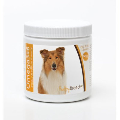 Healthy Breeds 840235142560 Collie Omega 3 & 6 Soft Chews - 60 count