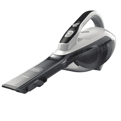 Black & Decker High Capacity Hand Vacuum, White - HLVA320JS10