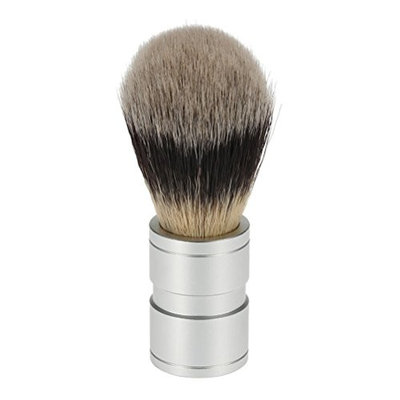 ROSENICE Men's Shaving Brush with Metal Handle Cleaning Tool Kit for Beard and Face