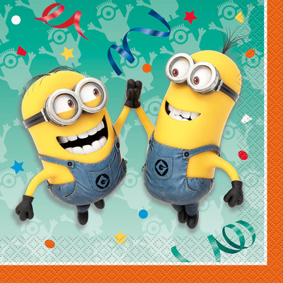 Despicable Me Luncheon Napkins, 16-Count