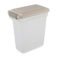 IRIS Food Storage Container, Almond, 15qt
