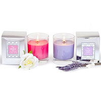 Manu Home CALM Lavender Scented Aromatherapy Candle ~ Made with Quality Aromatherapy Oils for Relaxation ~Natural Wax~ Packed in a Beautiful Gift Box ~ 7.5 oz
