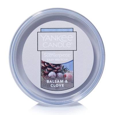 Yankee Candle Balsam & Clove Scenterpiece Wax Melt Cup, Multicolor