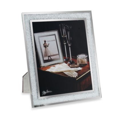 Oleg Cassini Crystal Diamond 8x10 Frame
