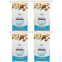Epielle Argan Oil Make-Up Remover Cleansing Tissues, 60ct (4 pack)