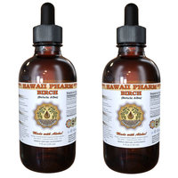 Birch (Betula Alba) Tincture, Dried Bark Liquid Extract, White Birch, Herbal Supplement 2x4 oz