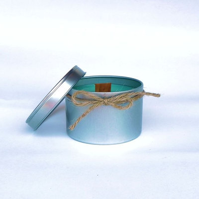 Peach Blossom Yoga 11011 Soy Candle 16 Oz. Green And Peppermint