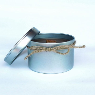 Peach Blossom Yoga 11011 Soy Candle 16 Oz. Mocha And Spicewood