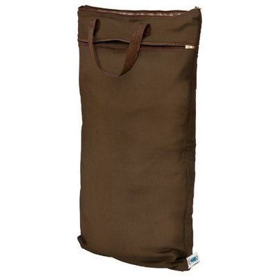 Planet Wise Hanging Diaper Wet/Dry Bag - Chocolate
