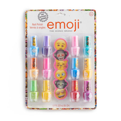 Girls 4-16 Emoji 12-pk. Nail Polish Set, Multicolor