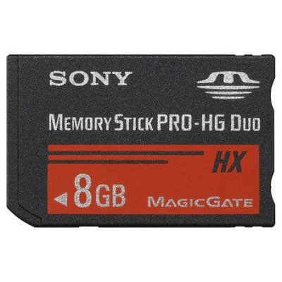 Sony 8GB Memory Stick PRO-HG Duo HX MSHX8B/M
