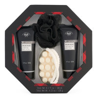 Tri Coastal Design Tri-Coastal Design Men's Milgau Black 4-pc. Bath Set, Multi