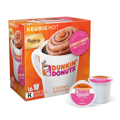 Keurig® K-Cup® Pack 16-Count Dunkin' Donuts® Cinnamon Coffee Roll Coffee