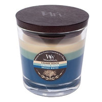 WoodWick Tri-Pour Cabana Beach, Cactus Water, & Indigo Waves 10.5-oz. Candle Jar, Multicolor