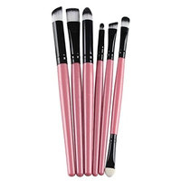 Makeup Brush,Baomabao 6PCS Cosmetic Makeup Brush Lip Makeup Brush Eyeshadow Brush PK