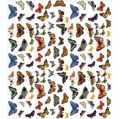 Nmg DECP210 Craft Consortium Decoupage Papers - 13.75 x 15.75 in. Flutter Of Butterflies