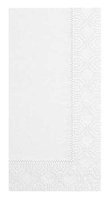 HOFFMASTER 180700 Dinner Napkin, Wt,3Ply,1/8 Fold, PK2000