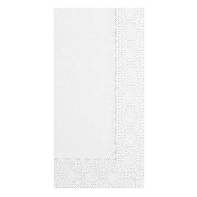 HOFFMASTER 180700 Dinner Napkin, Wt,3Ply,1/8 Fold, PK2000