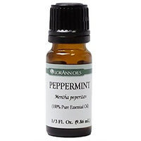LorAnn Oils Peppermint Natural and Pure Essential Oil, 1/3 oz