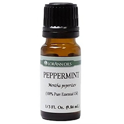 LorAnn Oils Peppermint Natural and Pure Essential Oil, 1/3 oz