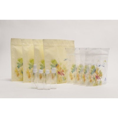 TSA 3-1-1 Compliant Travel Bags Color: Flower Garden
