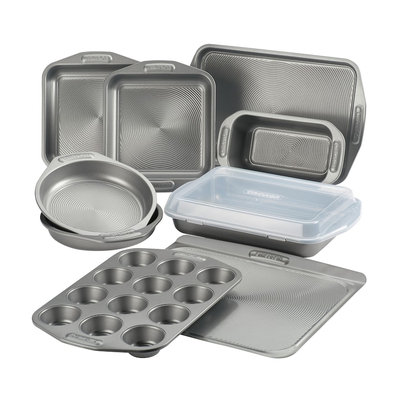 Circulon 10-Piece Non-Stick Bakeware Set, Gray