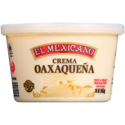 Marquez Brothers International, Inc. El Mexicano® Crema Oaxaqueña Sour Cream, 16 oz