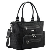 JJ Cole® Stitch Caprice Diaper Bag in Black
