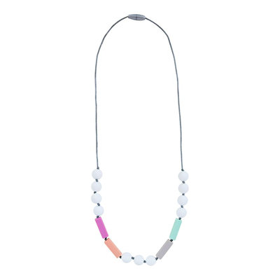 Itzy Ritzy Teething Happens Chewable Mom Jewelry Beach Vibes - Itzy Ritzy Diaper Bags & Accessories