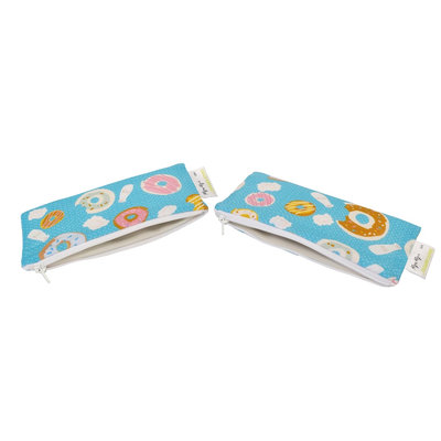 Itzy Ritzy Snack Happens Mini Bag, 2-Pack Donut Shop - Itzy Ritzy Diaper Bags & Accessories