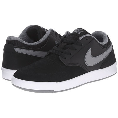 Nike Focus Grade School Boys' Skate Shoes (Black White Cool Gray)