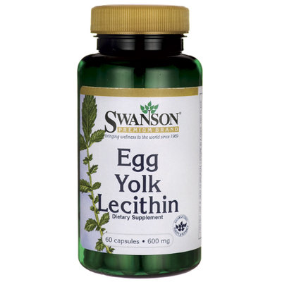 Swanson Egg Yolk Lecithin 60 Caps
