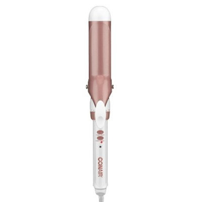 Conair Double Ceramic Curling Iron Rose Gold - 1.5
