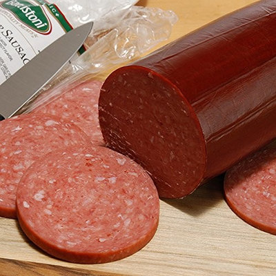 Battistoni All Beef Summer Sausage, 10oz