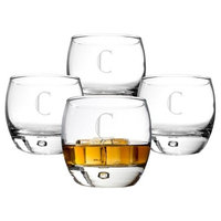 Cathy's Concepts® Personalized 10.75 oz. Heavy Based Whiskey Glasses (Set of 4)